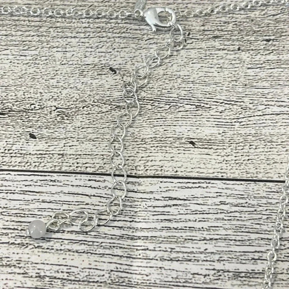 AVON Vintage VTG Signed SAQ Silver Tone Southwest Style Necklace 16-19” - Picture 7 of 10